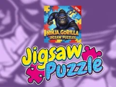 Permainan Ninja Gorilla Jigsaw Puzzles secara online