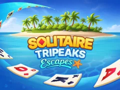 Permainan Solitaire TriPeaks Escapes secara online