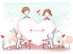 Permainan Valentine Young Love secara online