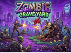 Permainan Zombie Grave Yard secara online
