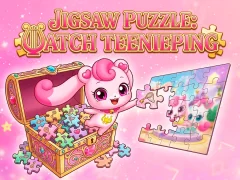 Permainan Jigsaw Puzzle: Catch Teenieping secara online