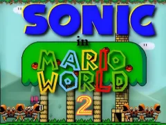 Permainan Sonic in Mario World 2 secara online