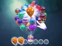 Permainan Balloon Match 3D secara online