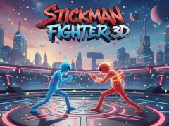 Permainan Stickman Fighter 3D secara online