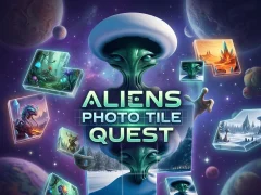 Permainan Aliens Photo Tile Quest secara online
