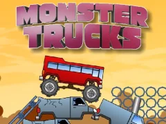 Permainan Monster Trucks Challenge secara online