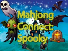 Permainan Mahjong Connect Spooky secara online