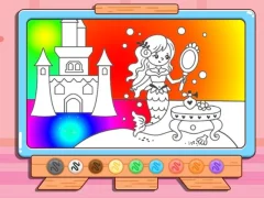 Permainan Coloring Book: Mermaid Makeup secara online