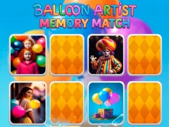 Permainan Balloon Artist Memory Match secara online