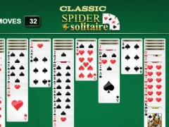 Permainan Classic Spider Solitaire secara online