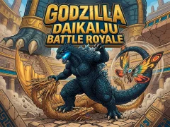 Permainan Godzilla Daikaiju Battle Royale secara online