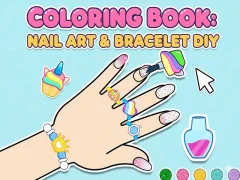 Permainan Coloring Book: Nail Art & Bracelet Diy secara online