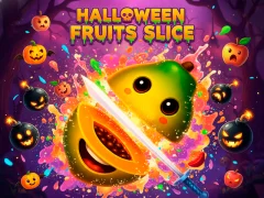 Permainan Halloween Fruits Slice secara online