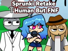 Permainan Sprunki Retake Human But FNF secara online
