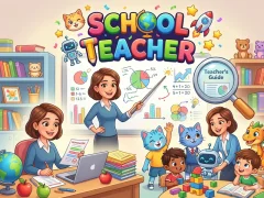 Permainan School Teacher secara online