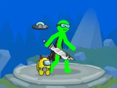 Permainan Stickman Mega Boss Battles! secara online