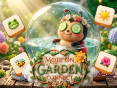 Permainan Mojicon Garden Connect secara online