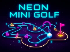Permainan Neon Mini Golf secara online