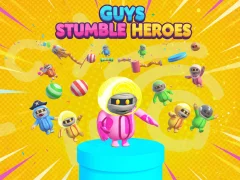 Permainan Guys Stumble Heroes secara online