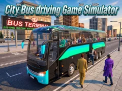Permainan City Bus driving Game Simulator secara online
