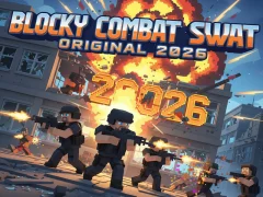 Permainan Blocky Combat Swat Original 2026 secara online