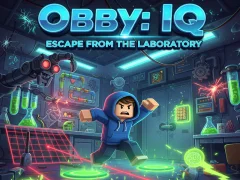 Permainan Obby: IQ Escape from the Laboratory secara online