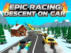 Permainan Epic Racing: Descent on Car secara online