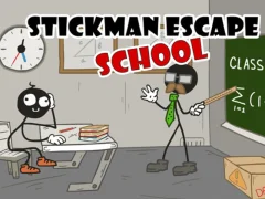 Permainan Stickman Escape School secara online