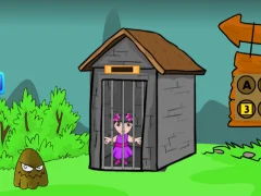 Permainan Purple Beauty Girl Rescue secara online