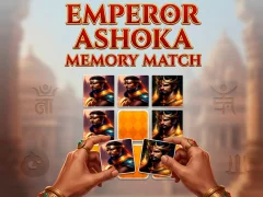 Permainan Emperor Ashoka Memory Match secara online