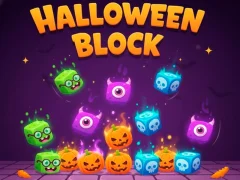 Permainan Halloween Block secara online