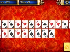 Permainan Accordion Solitaire secara online