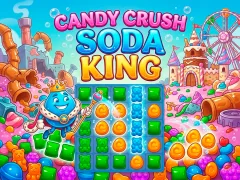 Permainan Candy Crush Soda King secara online