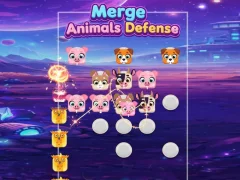 Permainan Merge Animals Defence secara online