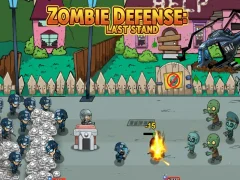 Permainan Zombie Defense: Last Stand secara online