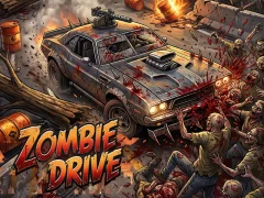Permainan Zombie drive secara online