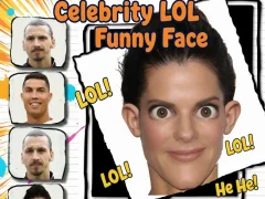 Permainan Celebrity LOL Funny Face secara online