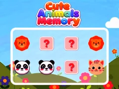 Permainan Cute Animals Memory secara online