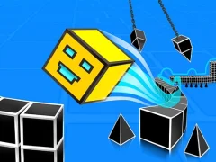 Permainan Geometry Rush 4D secara online
