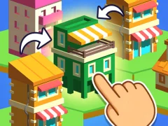 Permainan Crafty Town Merge City secara online