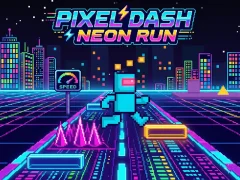 Permainan Pixel Dash Neon Run secara online