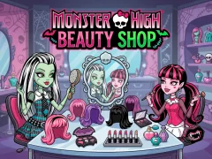 Permainan Monster High Beauty Shop secara online