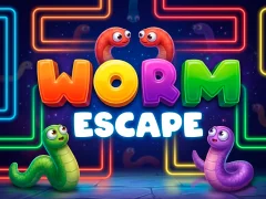 Permainan Worm Escape secara online