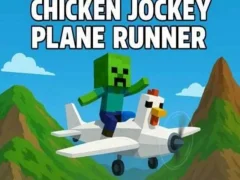Permainan Chicken Jockey Plane Runner secara online