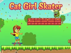 Permainan Cat Girl Skater secara online