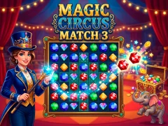 Permainan Magic Circus Match 3 secara online