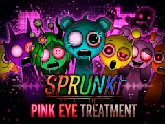 Permainan Sprunki: Pink Eye Treatment secara online