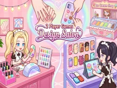 Permainan 2 Player Games Design Salon secara online
