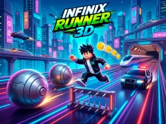 Permainan Infinix Runner 3D secara online