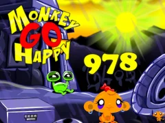 Permainan Monkey Go Happy 978 secara online